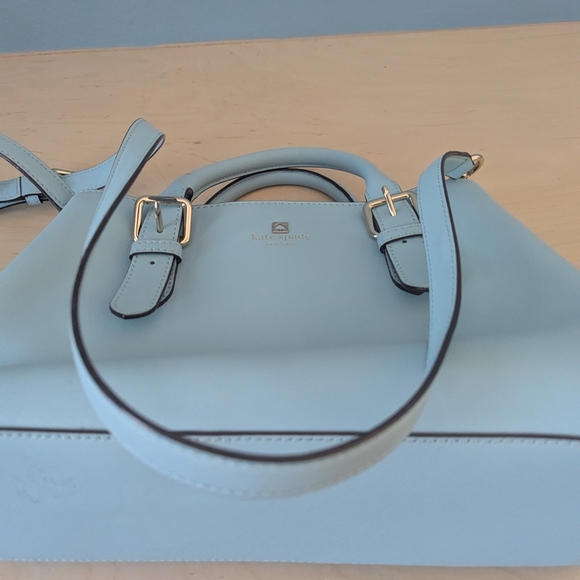 Kate Spade Aqua Blue Satchel - Picture 15 of 16
